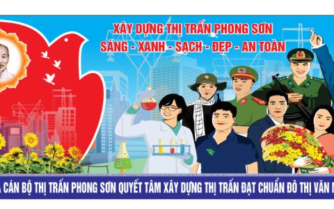 Tuyên truyền xây dựng Thị trấn đạt chuẩn đô thị văn minh đối với hộ gia đình